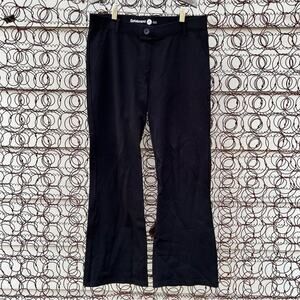 Betabrand Boot Cut Classic Black Dress Yoga Pants Medium Petite